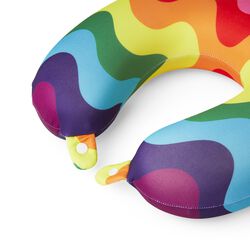 Cuscino Da Viaggio In Memory Foam - Rainbow, , large