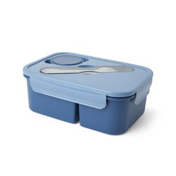 Contenitore Porta Pranzo Termico Con Posate E Portasalse, , large