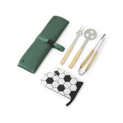 Set Barbecue Tema Calcio, , large