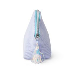 Pochette Porta Trucchi Con Fiocco Decorativo - Viola, , large