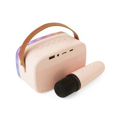 Mini Karaoke Portatile Con Bluetooth E Microfono, , large