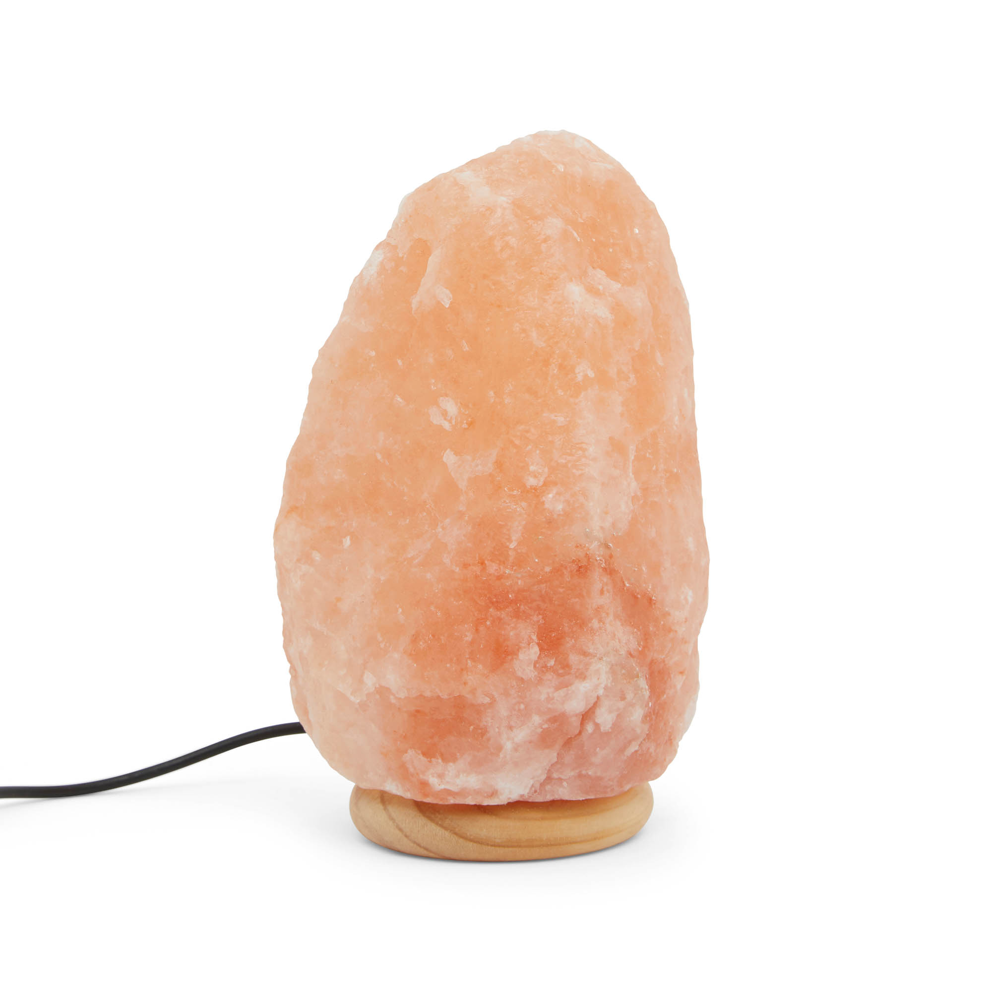 Lampada di sale himalayano originale con cavo usb cambia colore