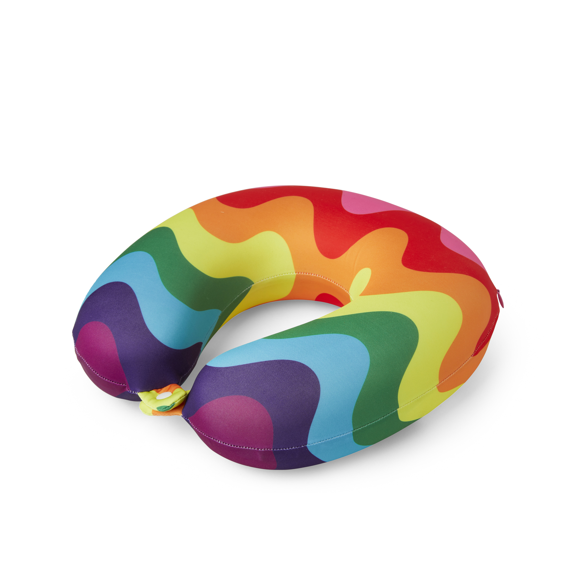 Cuscino Da Viaggio In Memory Foam - Rainbow, , large