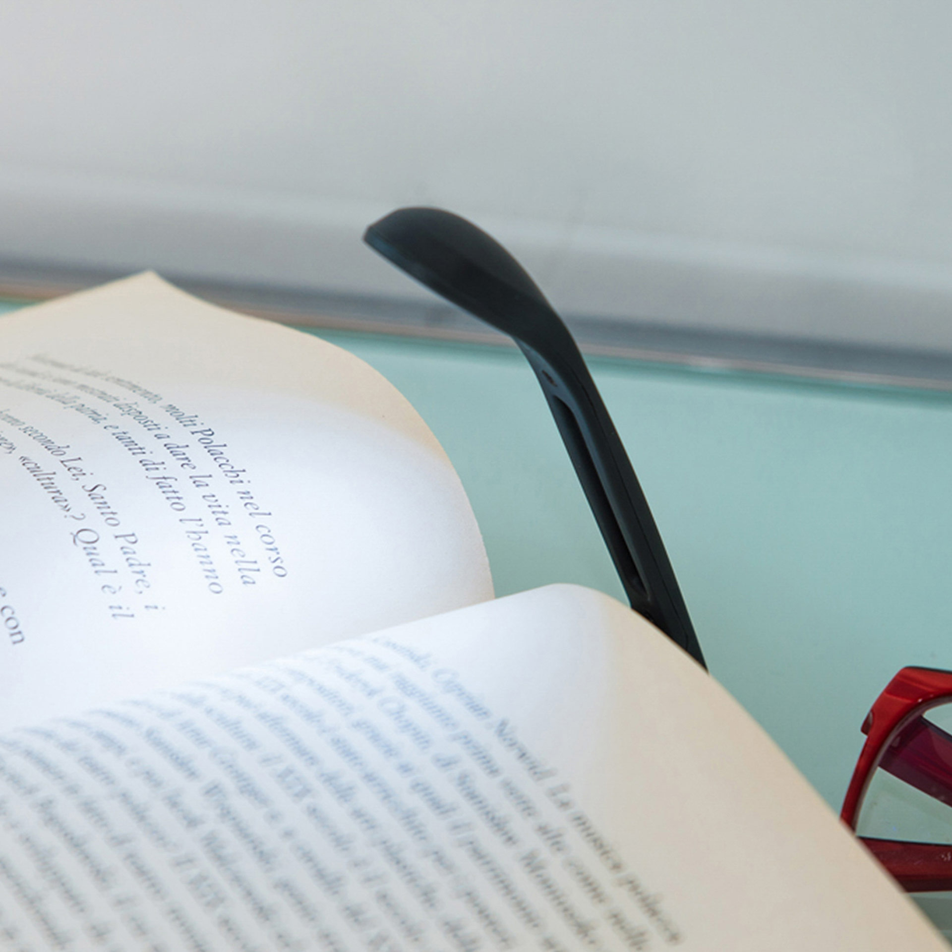 Lampada da studio LED della lettura della luce del libro della luce 3  livelli di luminosità con il supporto della penna della lampada di lettura,  perfetto for leggere a letto Lampade da