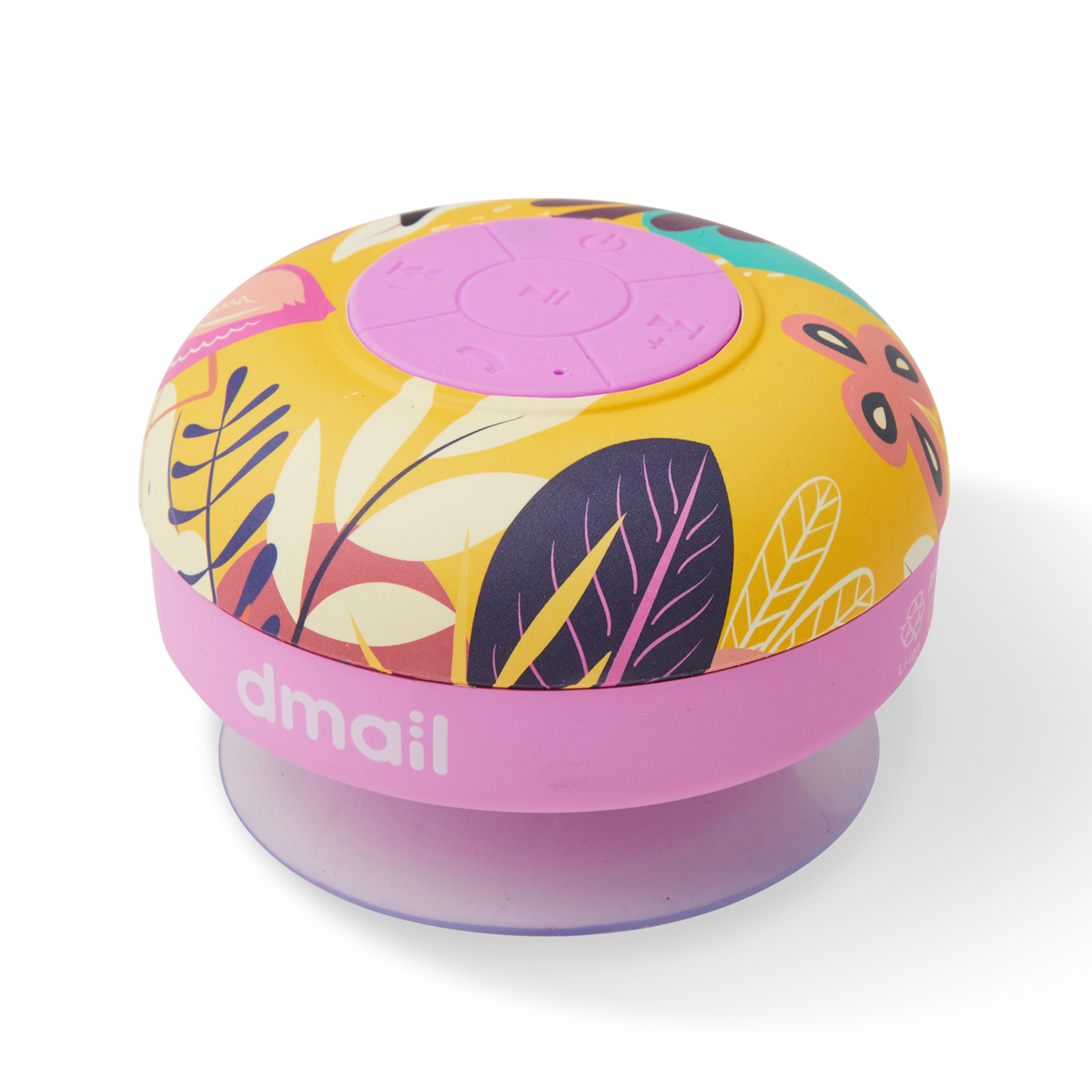 Speaker Bluetooth Da Doccia - Jungle Flamingo, , large