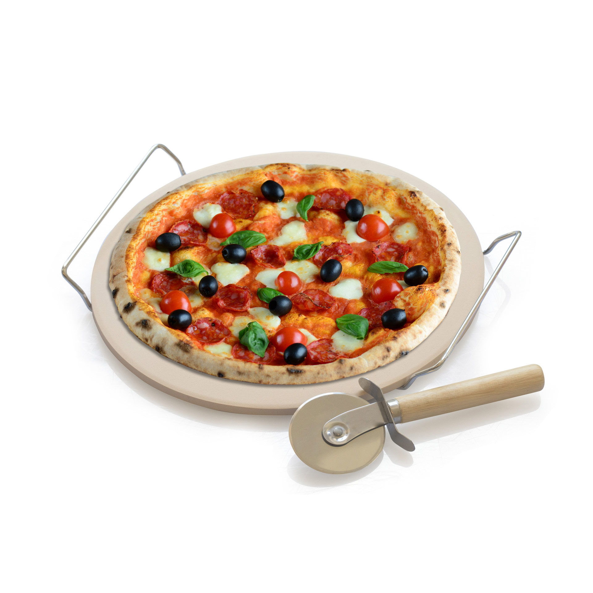 Pietra Refrattaria per Pizza Rettangolare 30x44cm