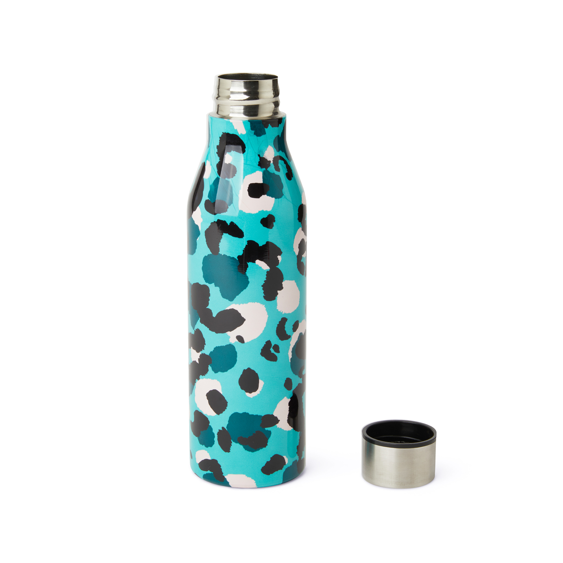 Bottiglia Termica 500 Ml - Azur Leopard, , large