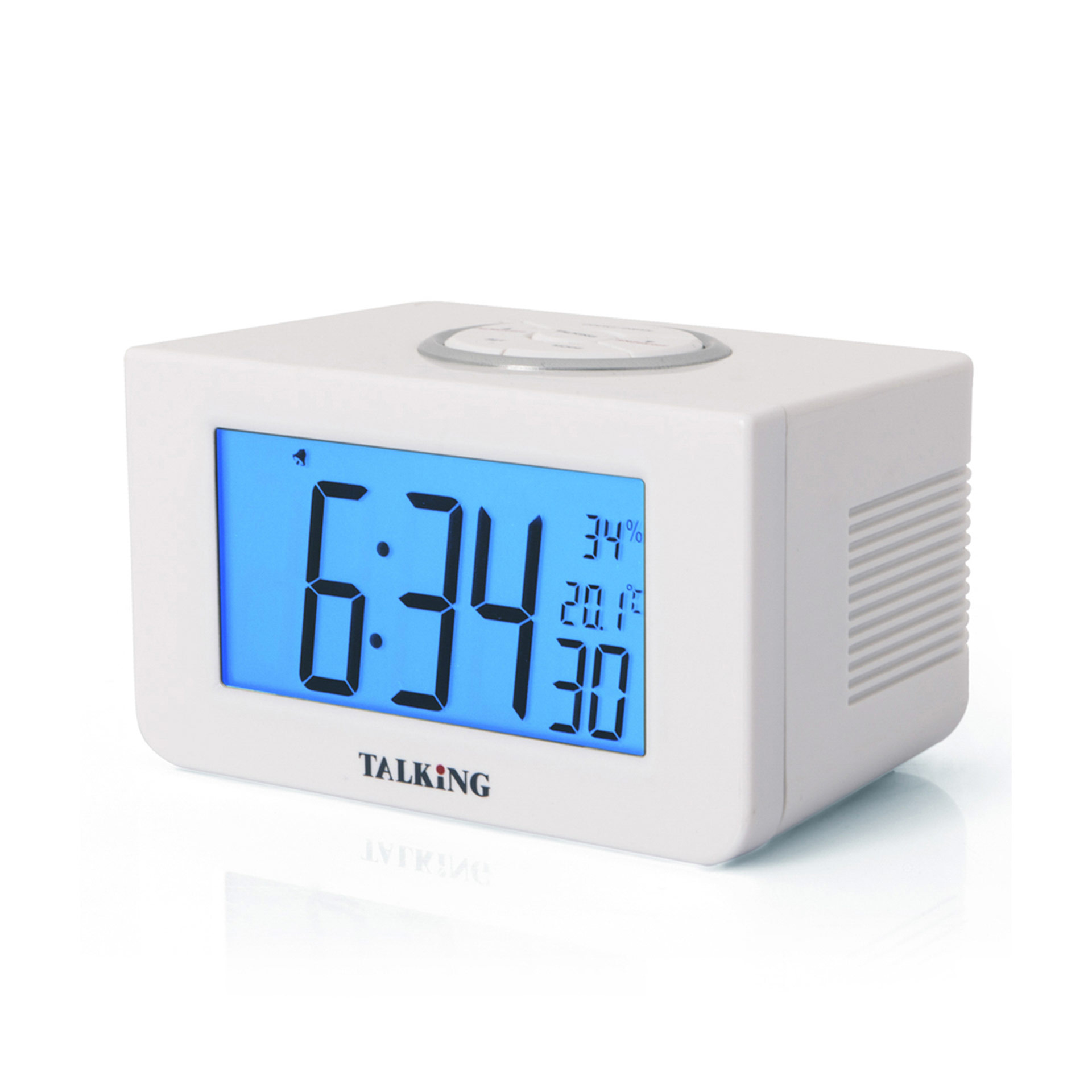 Sveglia parlante temperatura data orologio da tavolo annuncio vocale  termometro