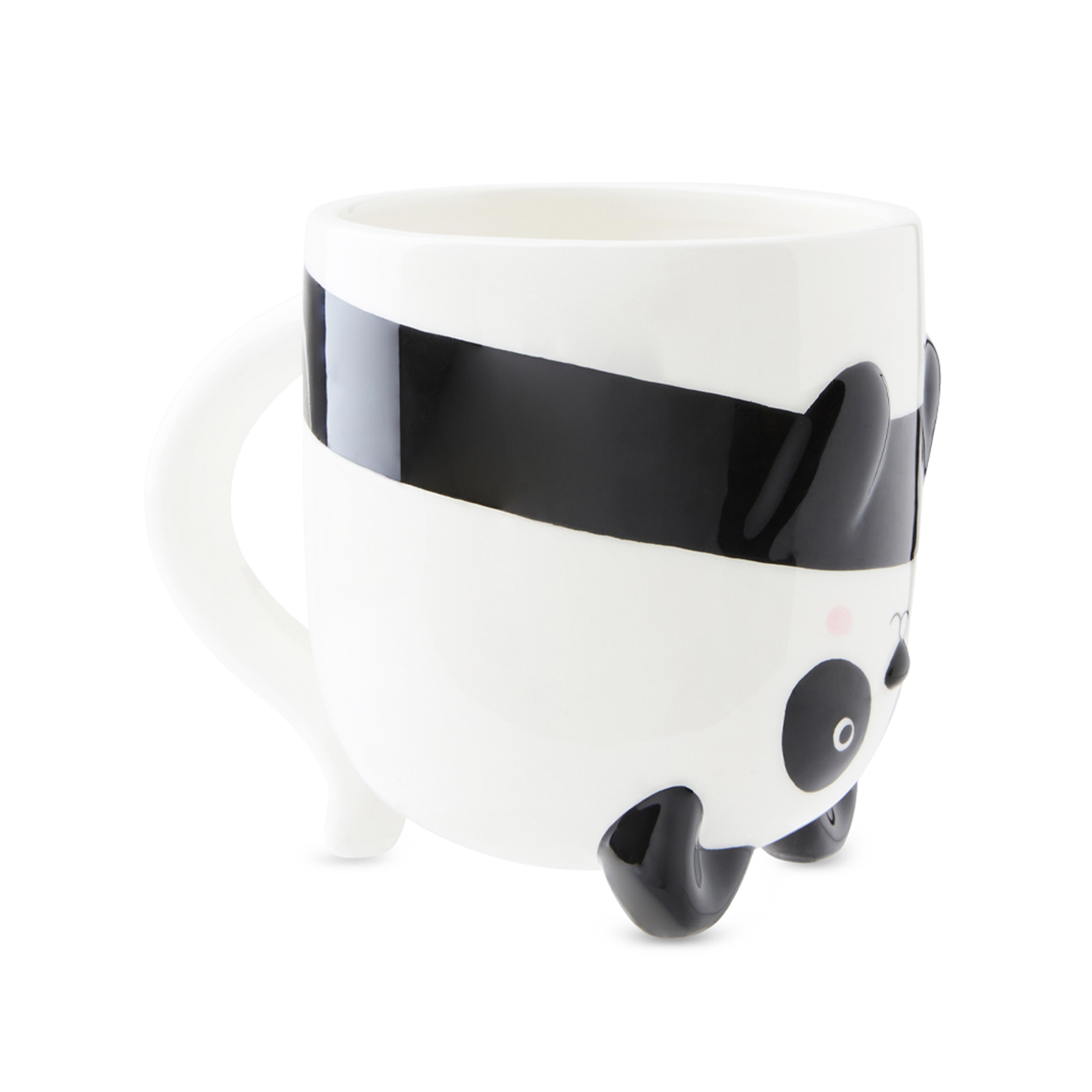 Tazza Sottosopra In Ceramica Panda, , large