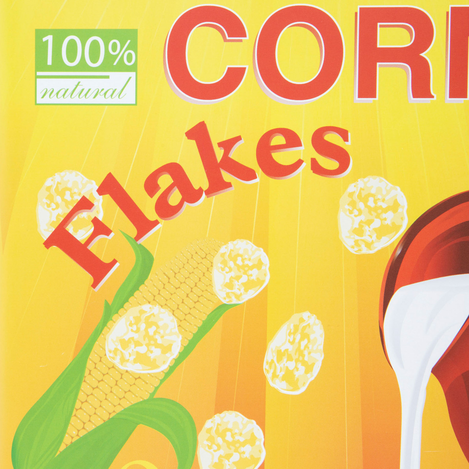 CONTENITORE IN LATTA BIANCO PORTA CEREALI 750 GR